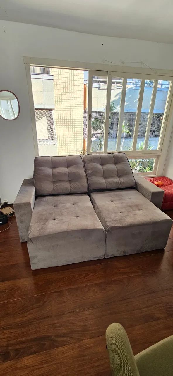Sofa Suede 2 Lugares - Foto 2
