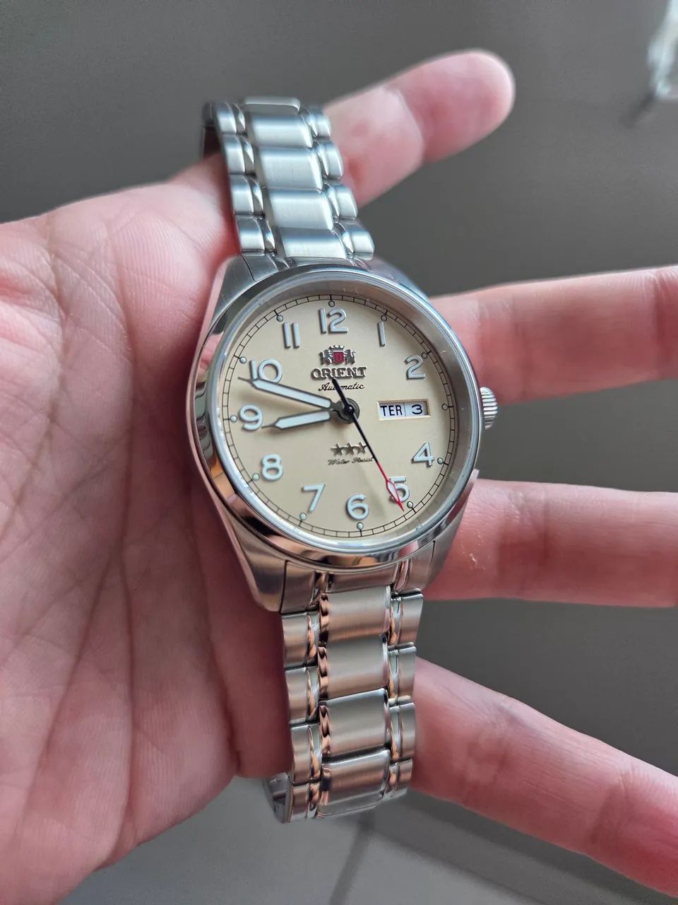 Orient 3 estrelas Elegance automático