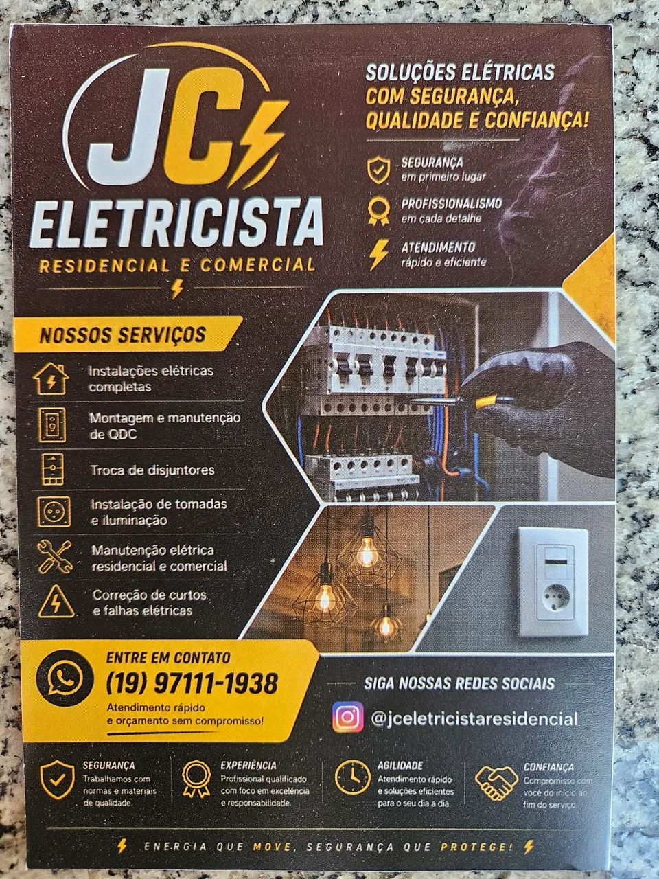Eletricista em Americana-SP