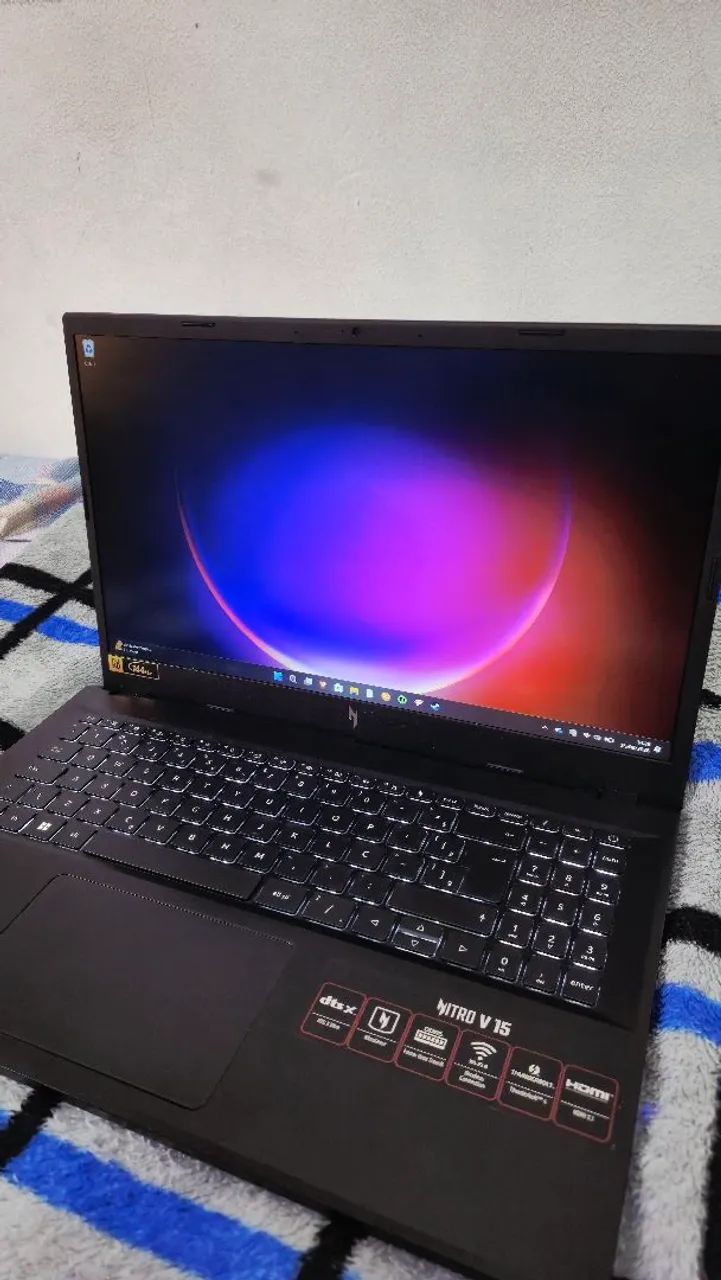 Notebook Acer nitro v15 - rtx 4050