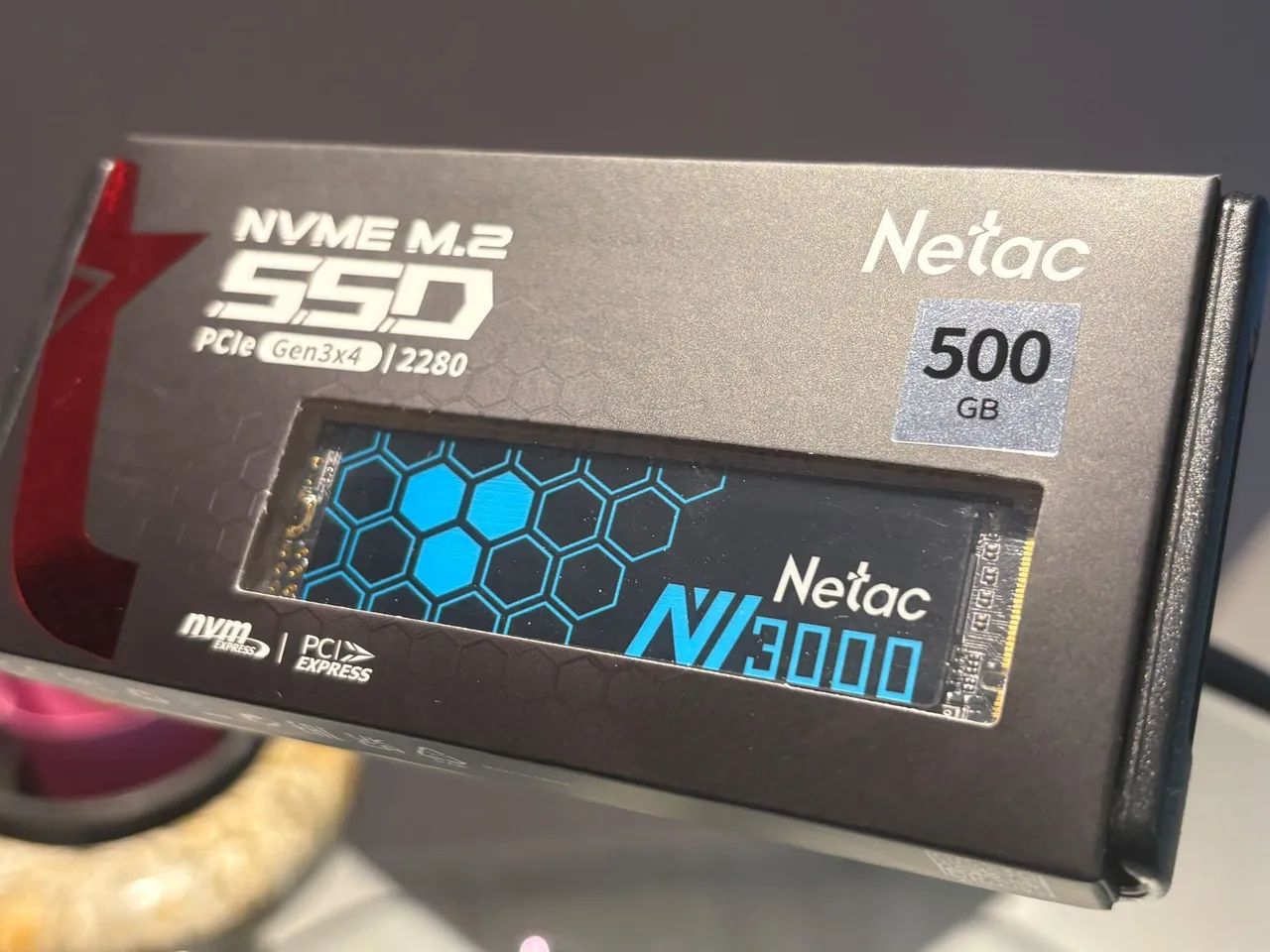 SSD 500GB Netac M.2 PCIe 3.0 LACRADO!!! - Foto 2