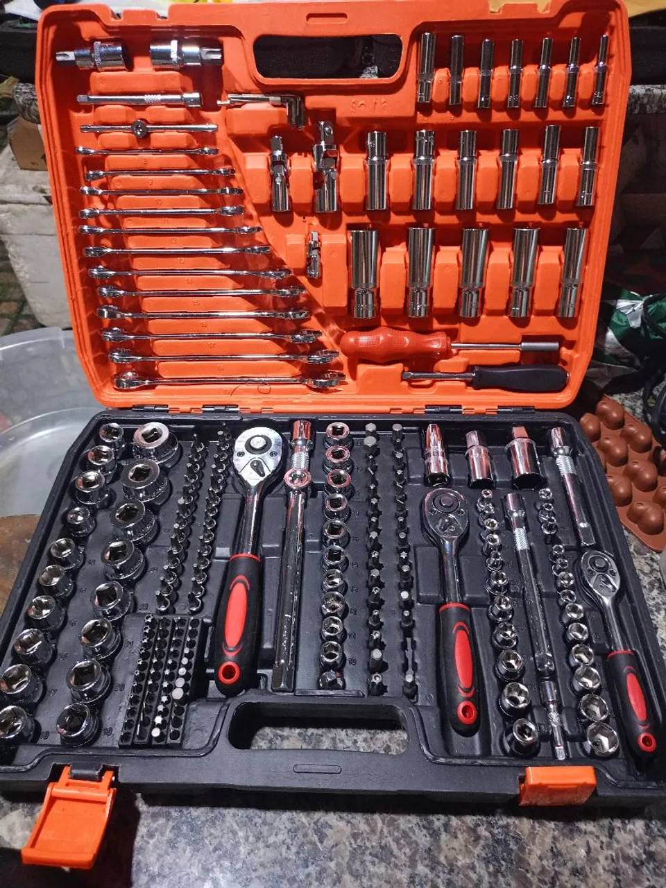 Collective Tools セット Jogo De Ferramentas 37pçs Soquete 8 A 32mm Chave Combinada