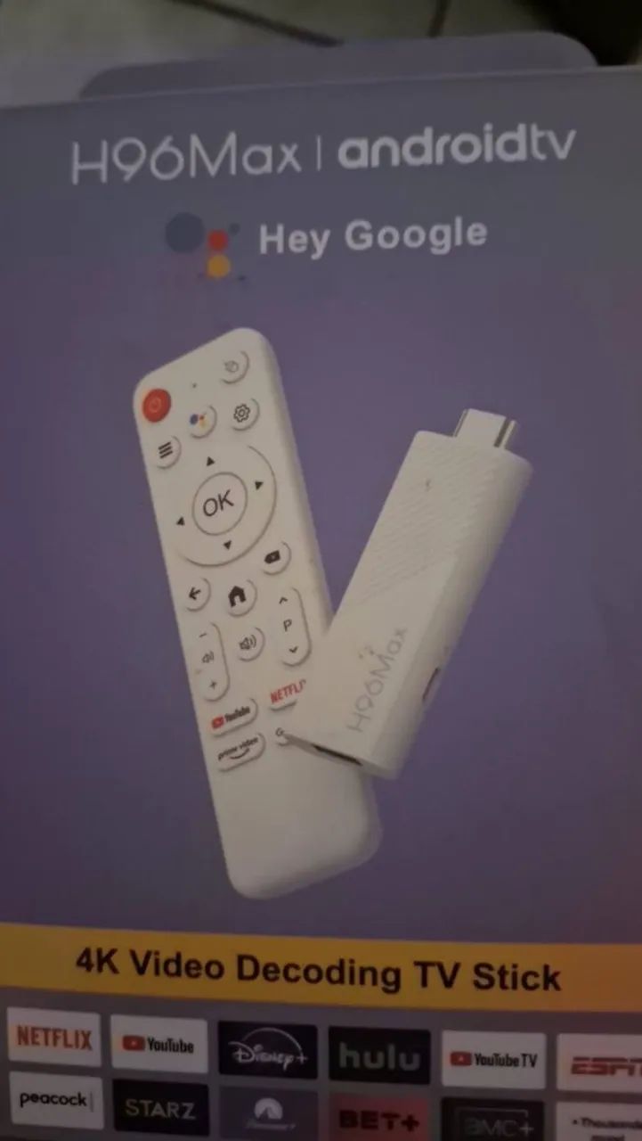 Tv stick h96 max