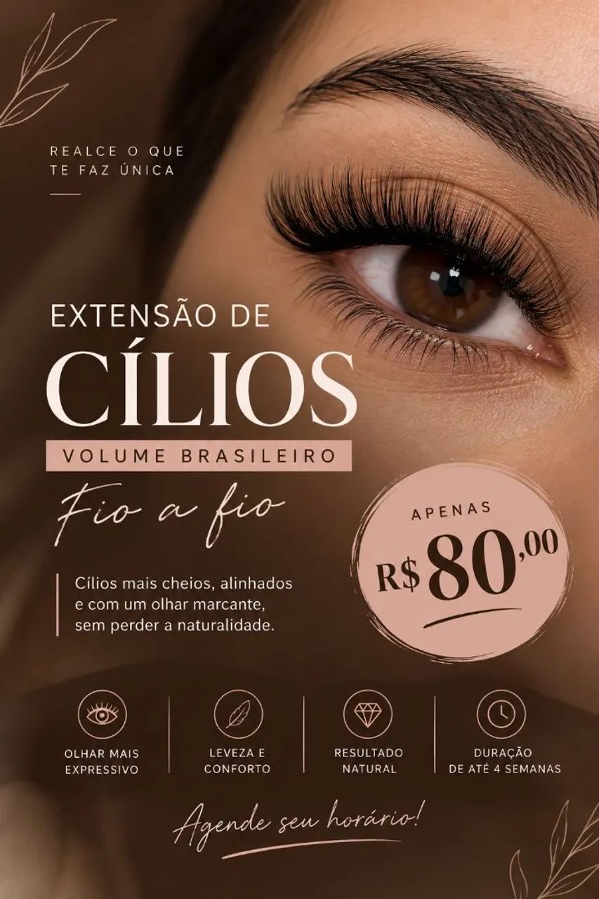 Cílios Oferta Novo Espaço 