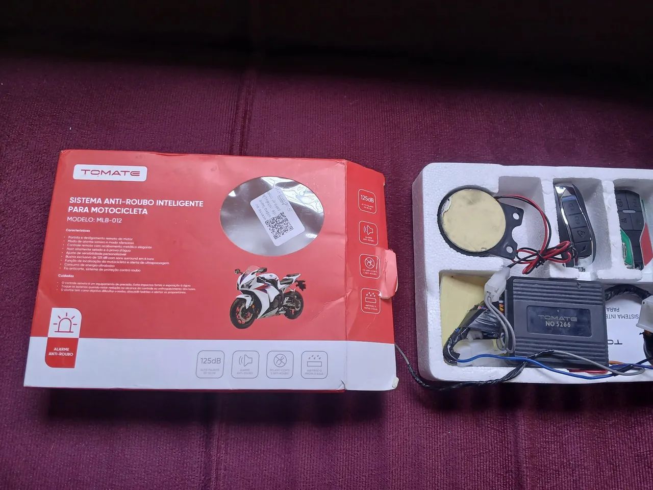 Partida de moto automática 