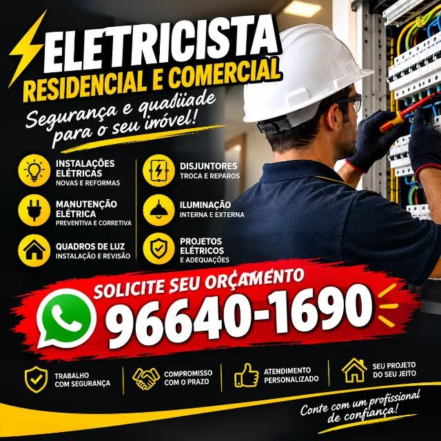 Eletricista em Laranjeiras RJ