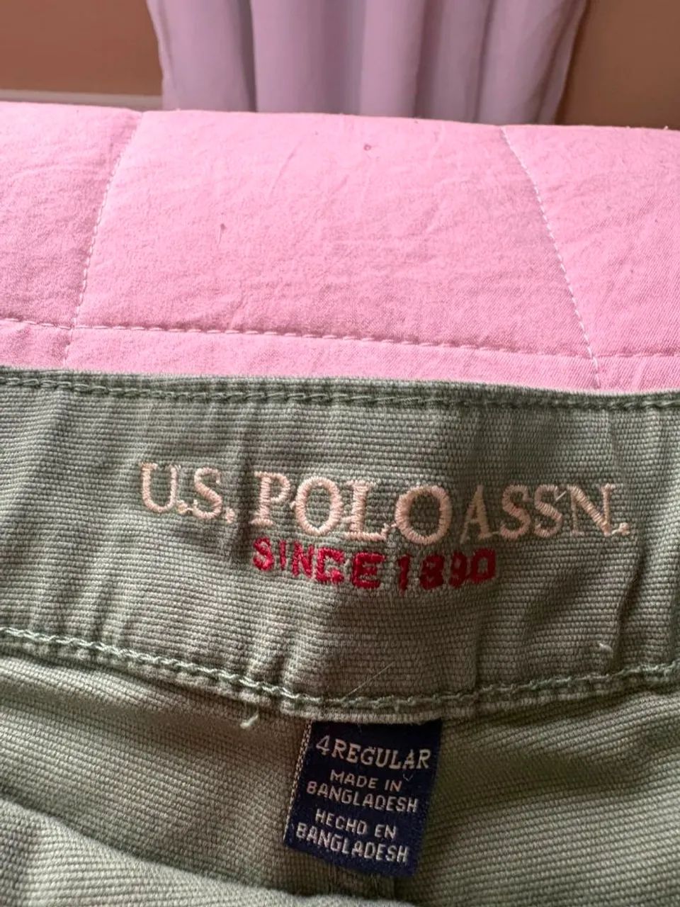 Calça U.S Polo verde militar  - Foto 2