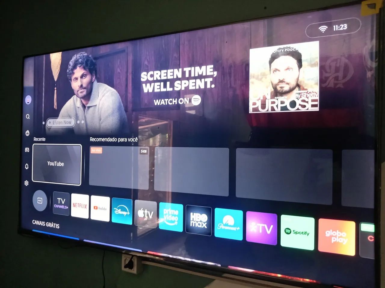 Tv da marca hisense de 58"plg - Foto 5