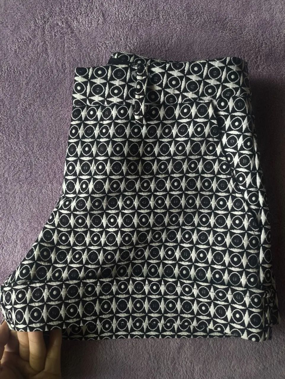 Shorts preto e branco - Foto 5
