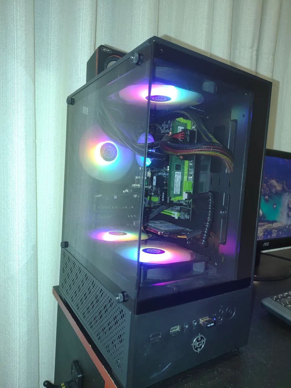 PC Completo com Mesa GAMER - Foto 2