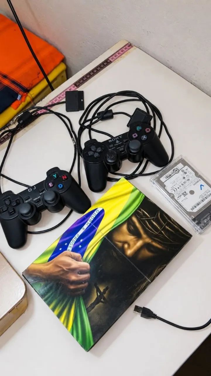 PS2 +40 JOGOS NO HD