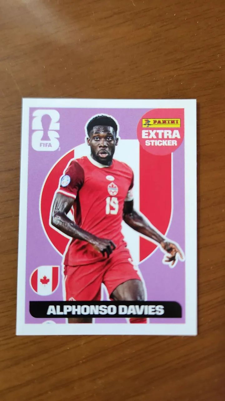 Figurinha Copa Extra Sticher - Alphonso Davis