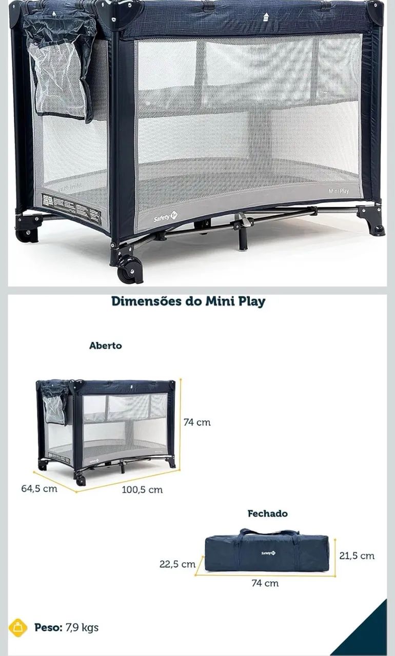 BERÇO PORTÁTIL