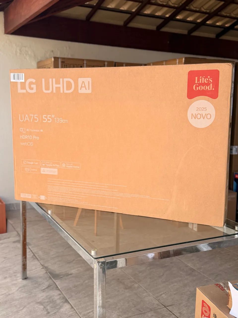 Smart TV LG 55 polegadas UHD IA 2026 - Foto 3
