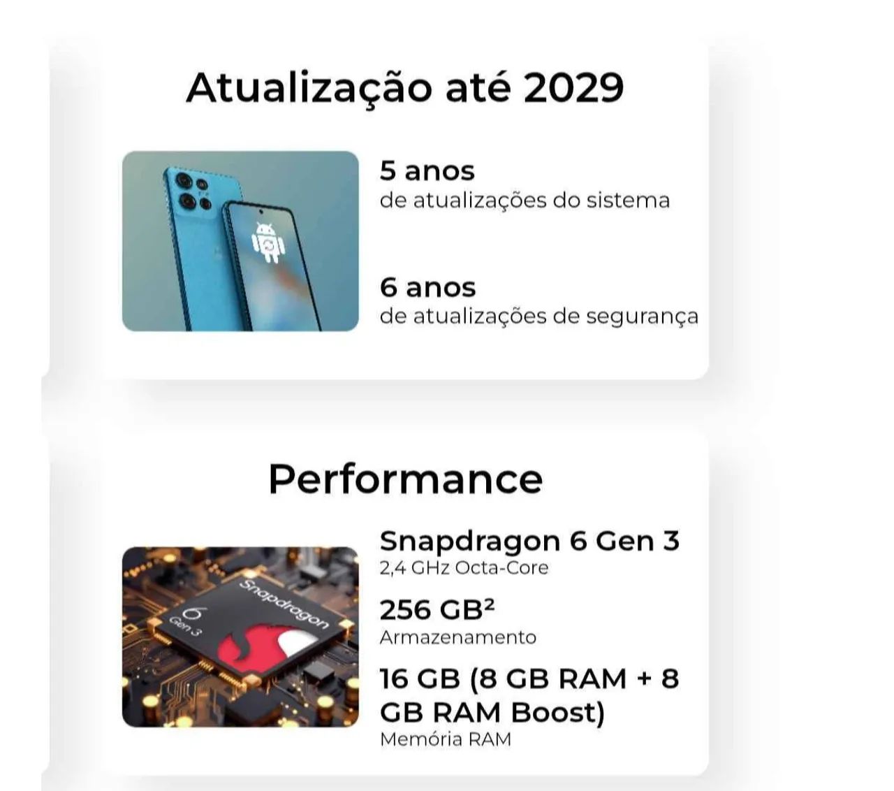 Moto G75 em ótimo estado  - Foto 3