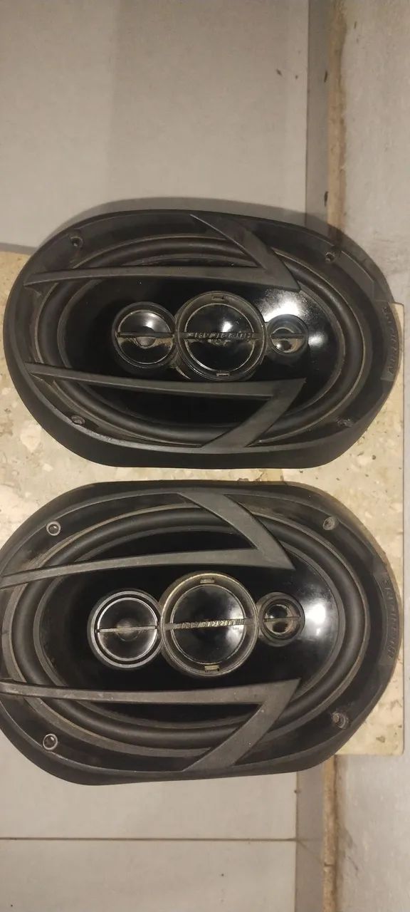 Par alto falante 6×9 automotivo som 260w hurricane a69q - Peças