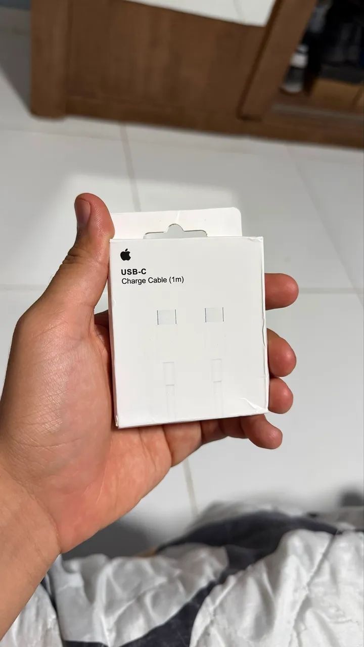Carregador Tipo-C + Cabo para iPhone ?