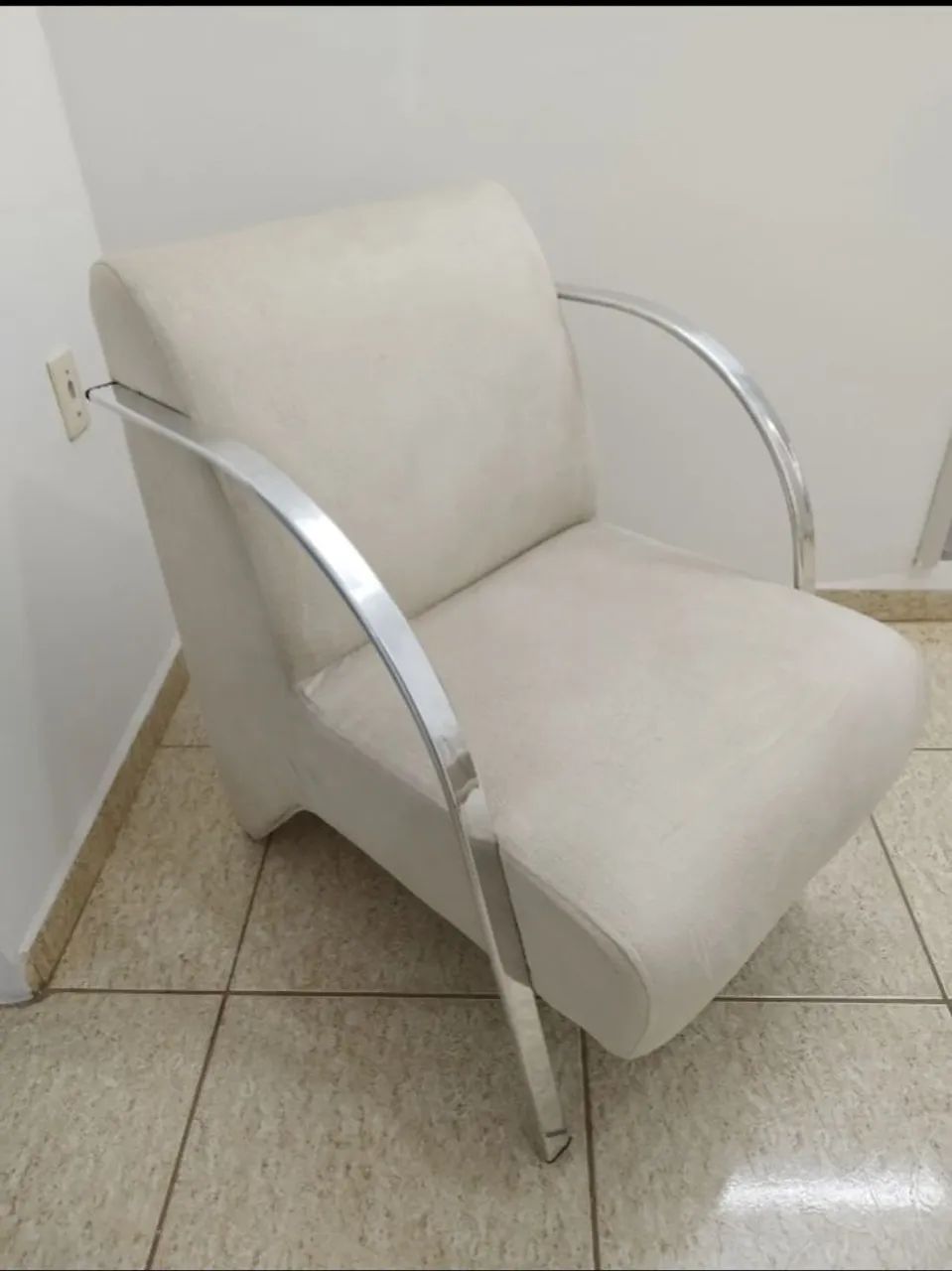 Poltrona em Suede  - Foto 3