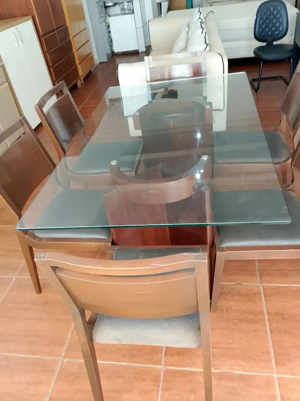 Mesa de madeira 160X1metro - Foto 3