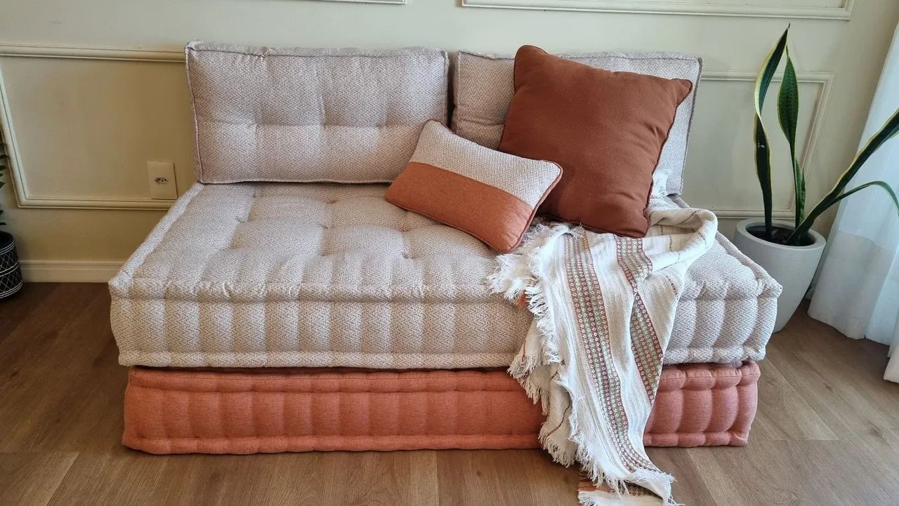 sofá futon turco feito a mão  - Foto 5
