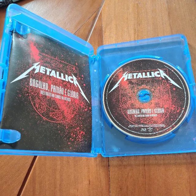 Blu-ray Metallica Orgulho, Paixão e Glória  - Foto 2