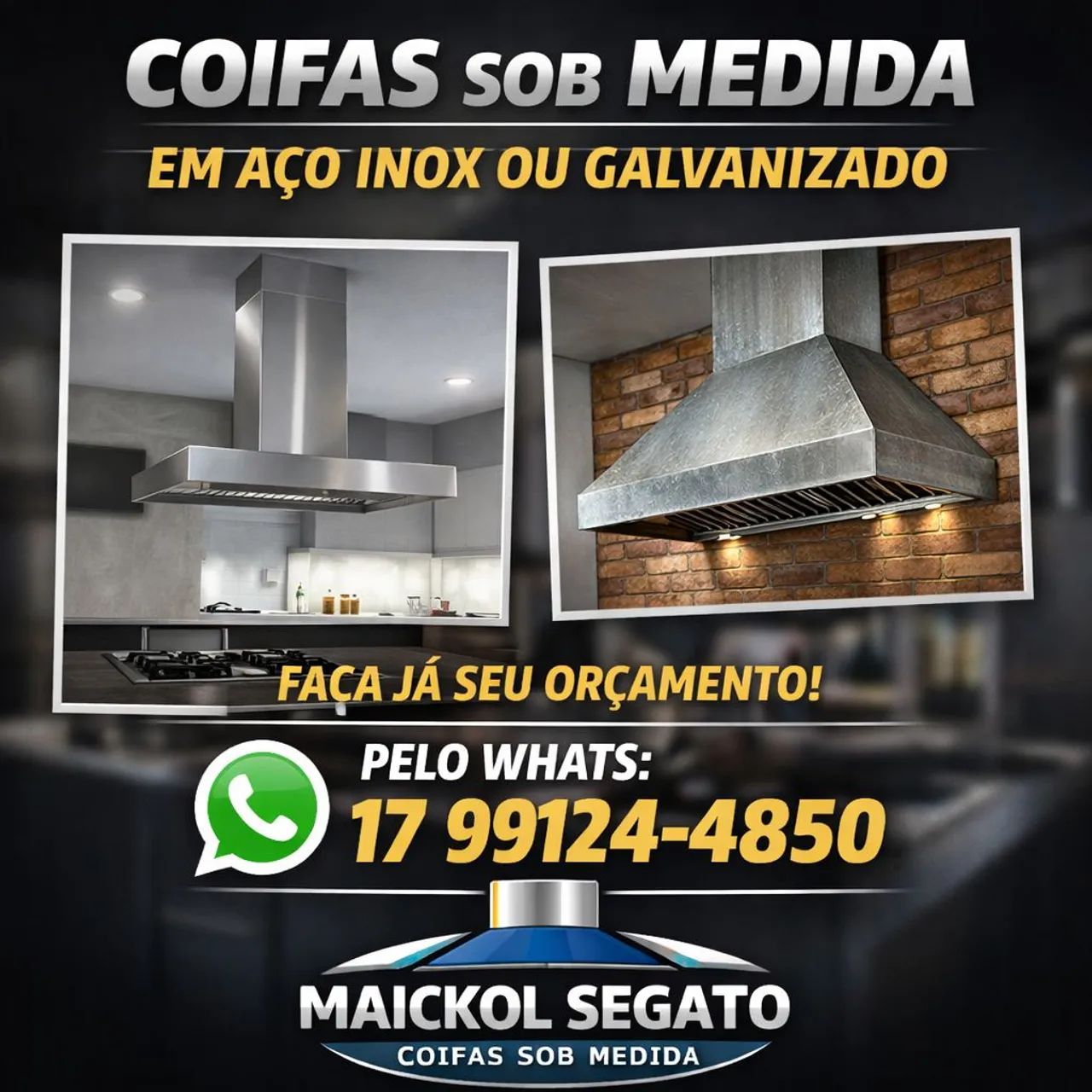 Coifas sob medida