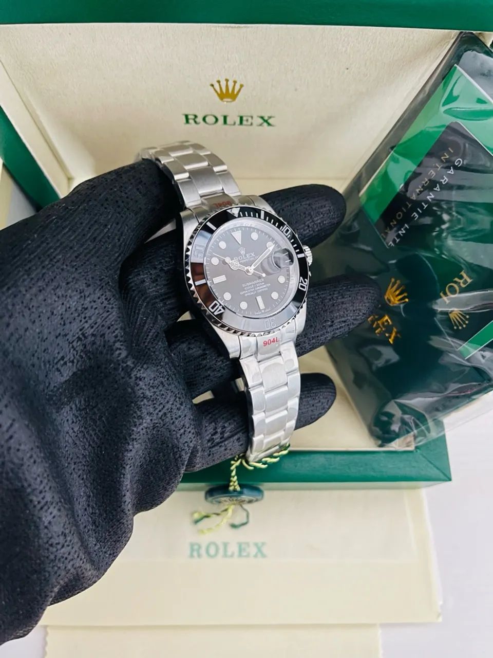 Rolex Submariner visor preto Automático linha premium AAA + - Foto 2