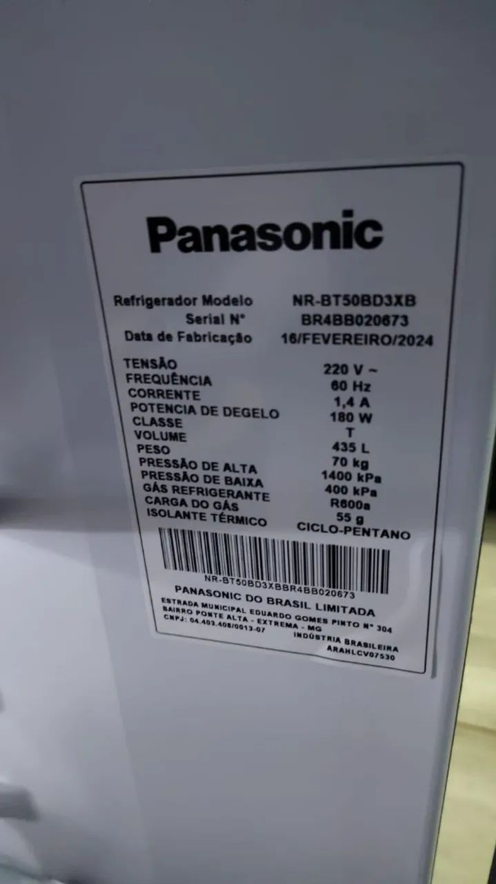 Geladeira Panasonic inox  - Foto 5