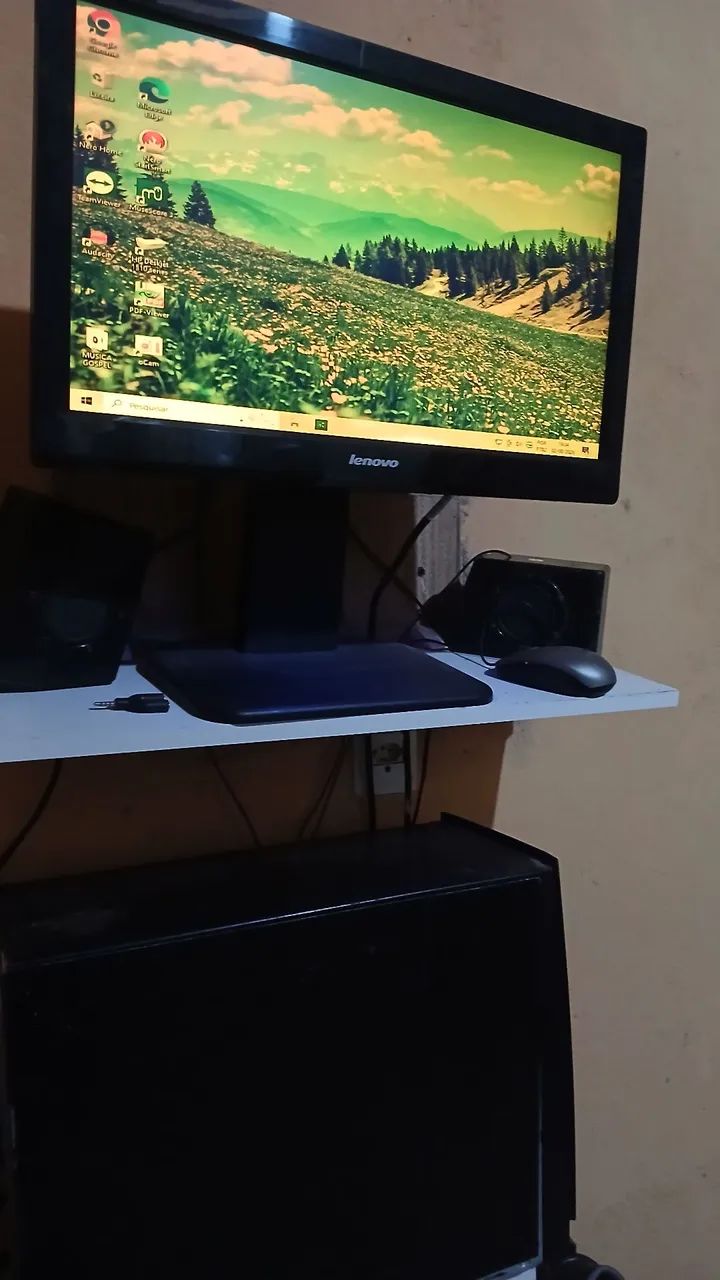 Vendo 01 Computador Completo ASUS+ 01 Monitor Lenovo 19 polegadas pronto para Uso - Foto 2