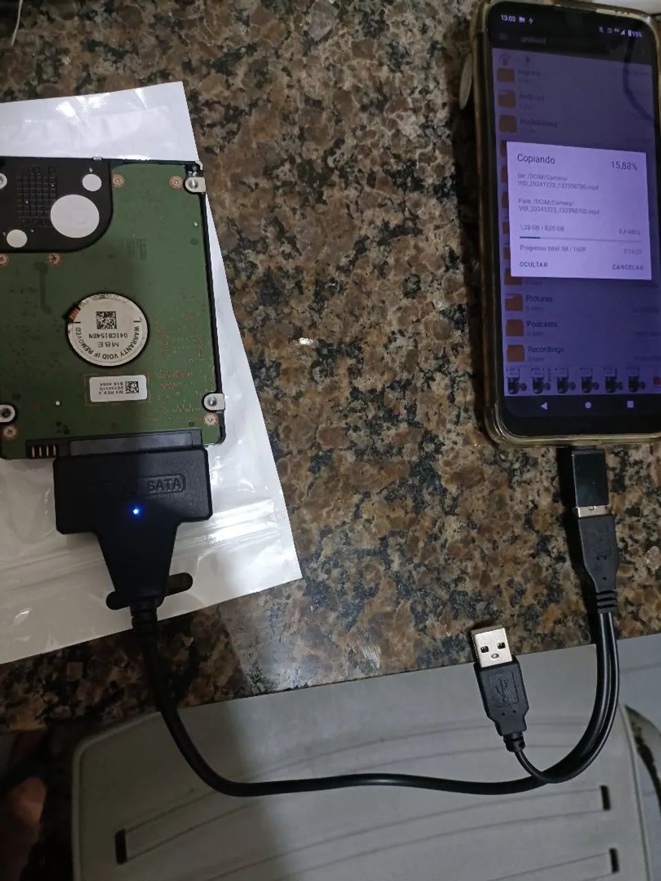 Leitor de HD de notebook - Foto 2