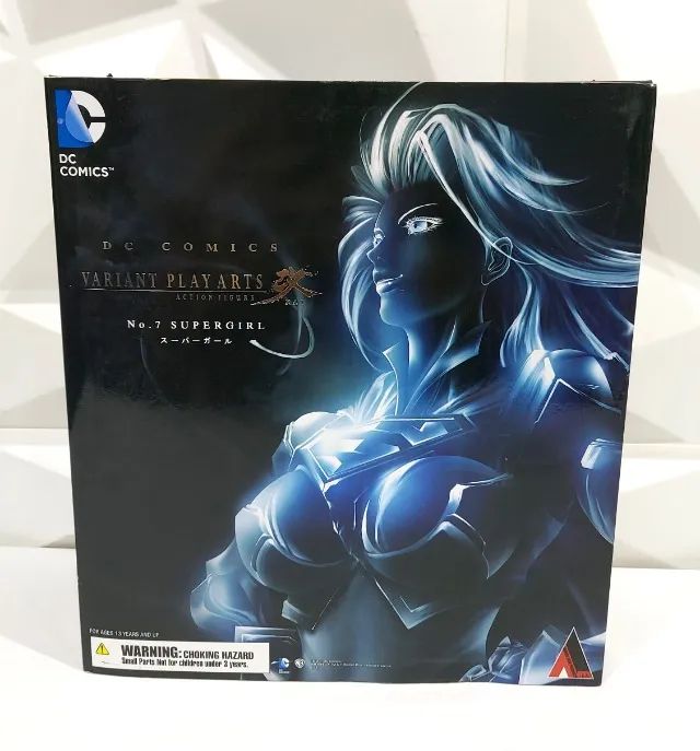 Play Arts Kai Superman Dc Variant - Supergirl - Original - Foto 5