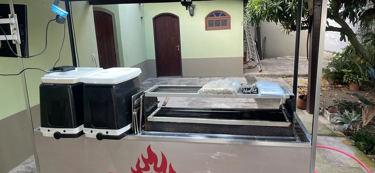 Carrocinha de Churrasco - profissional 