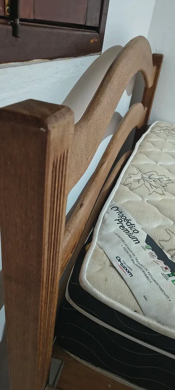 Cama de Casal Robusta + Colchão Ortobom Ortopédico Premium - Foto 5