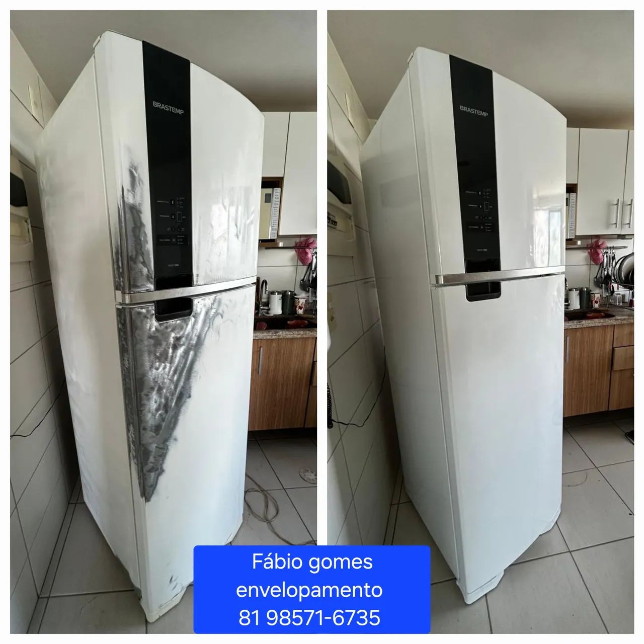 Envelopamento de qualidade para geladeira duplex  - Foto 5