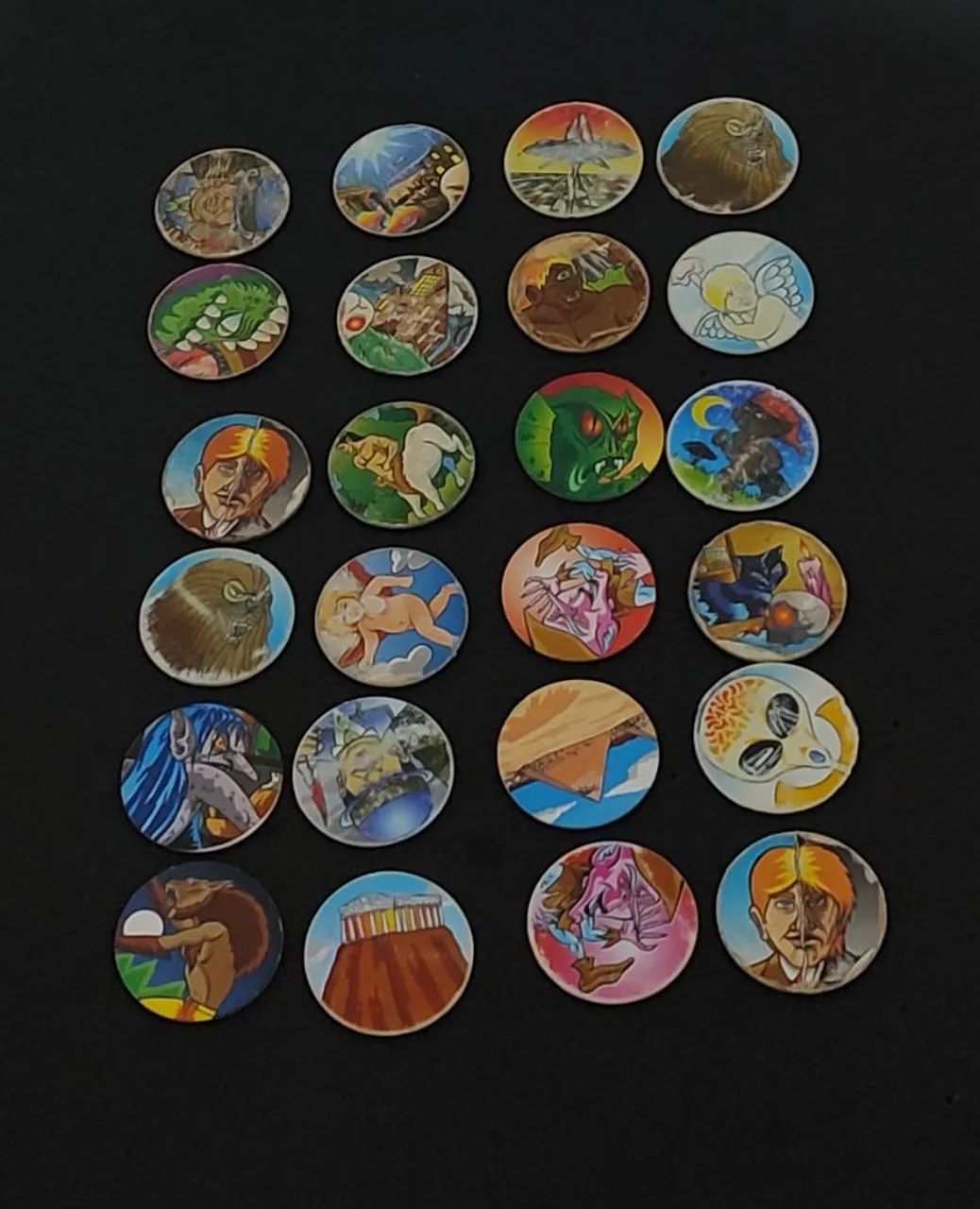 Lote tazos buzzy caps