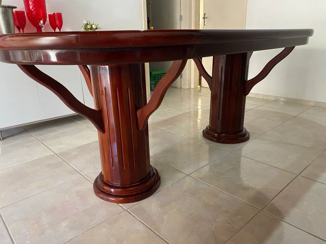 Mesa De Jantar 5 Cadeiras (Estofado Novo)  - Foto 5