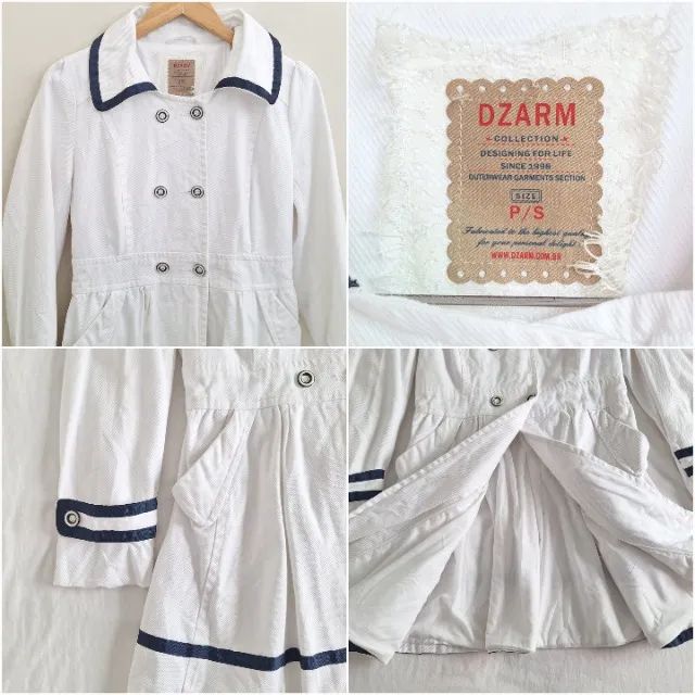 Casaco branco dzarm - Foto 4