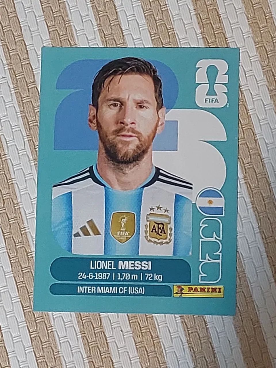 Figurinha Lionel Messi 17