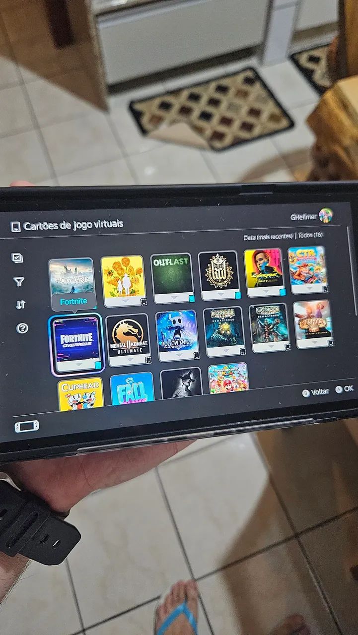 Nintendo Switch 2 mais completo e novo da OLX ES - Foto 4