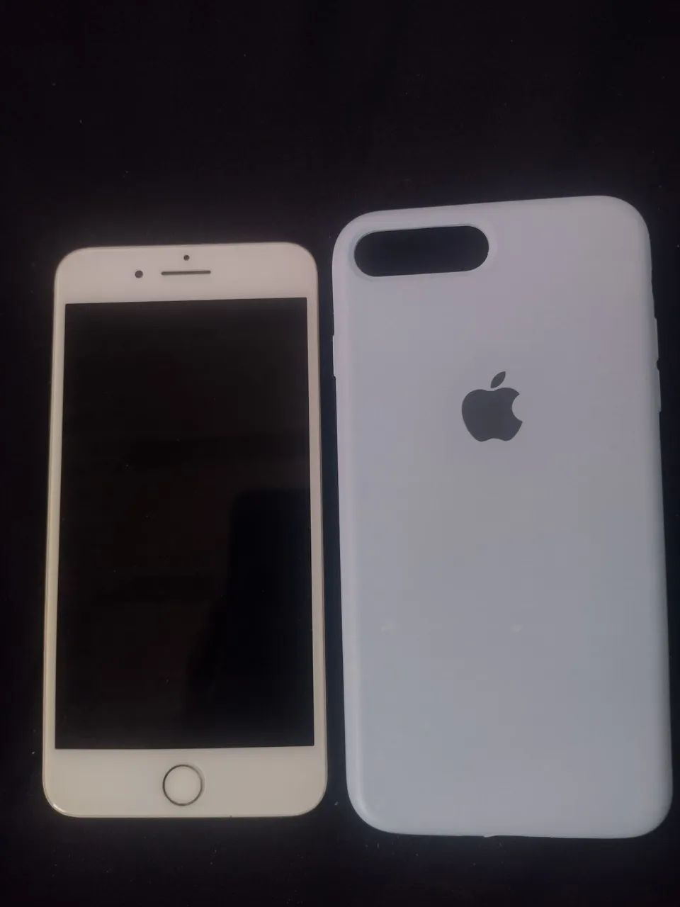 iPhone 7plus funcionando perfeitamente, vai com cabo e capinha  - Foto 2