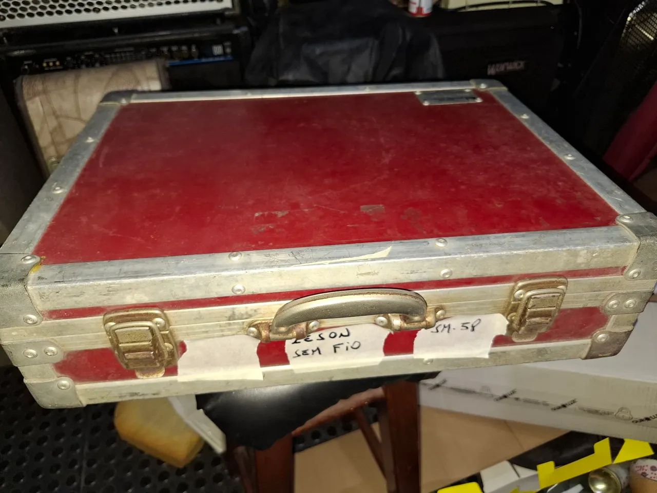 Microfone Leson Sem Fio com case rígido. - Foto 5