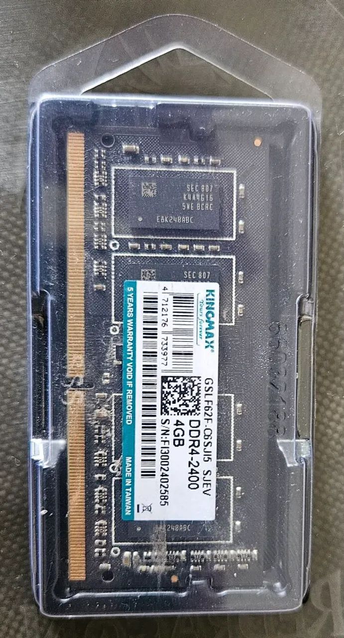 MEMORIA RAM DDR4 4GB 2400Mhz (Note)
