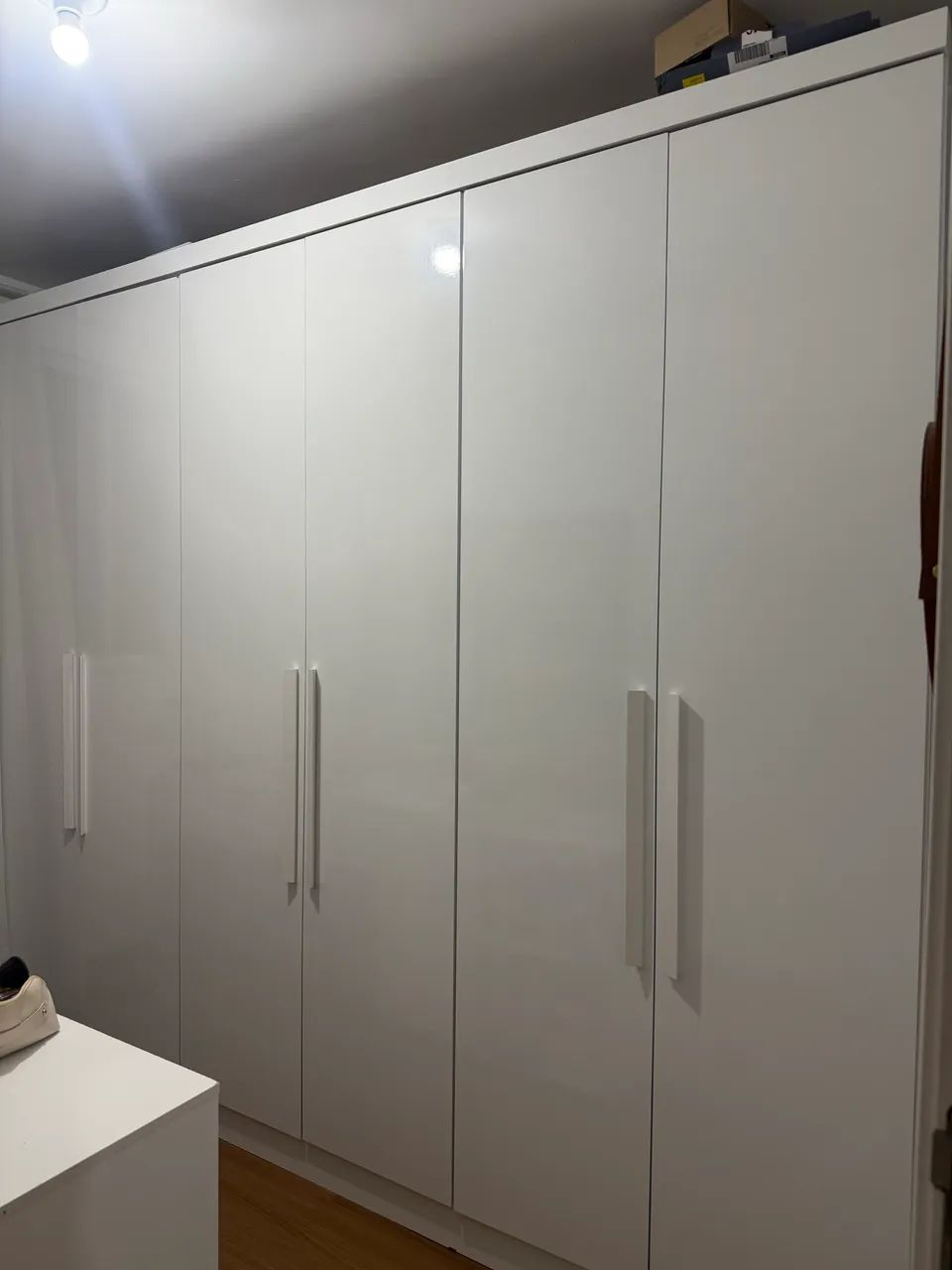 Guarda roupa branco roupeiro  - Foto 2