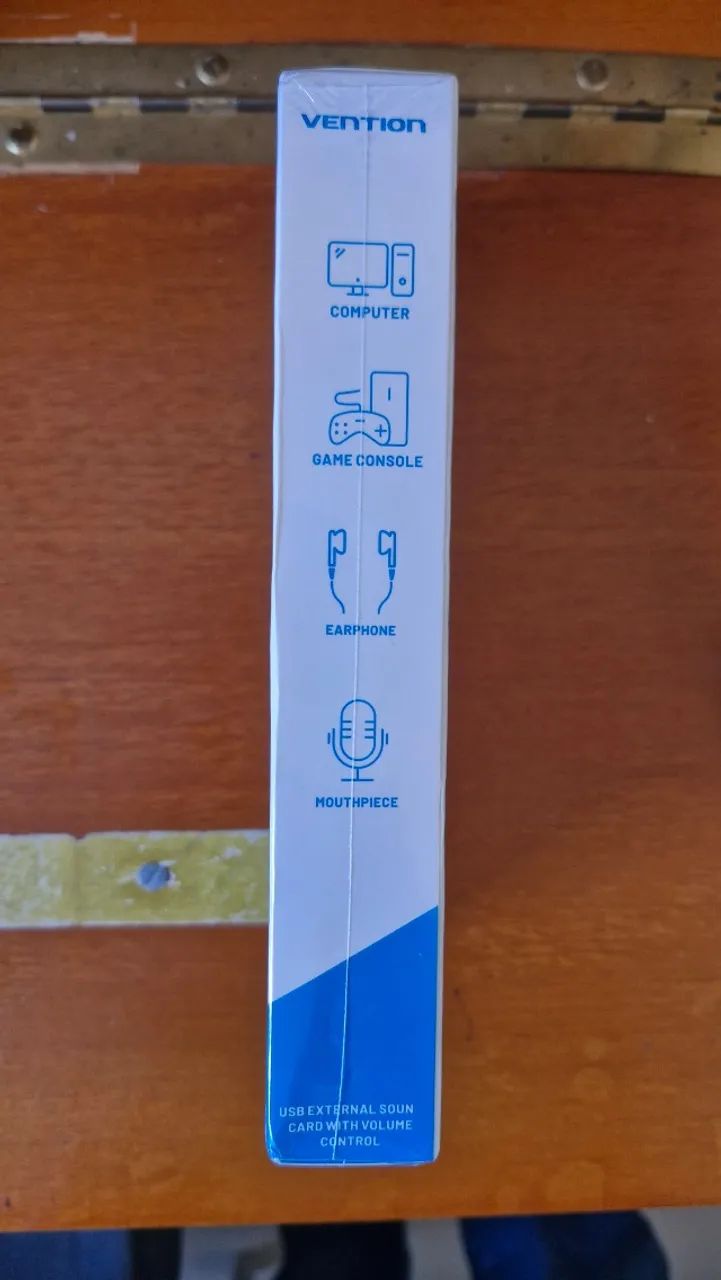 Placa de Som USB Vention - Controle de Volume - Nova/ Lacrada - Foto 4