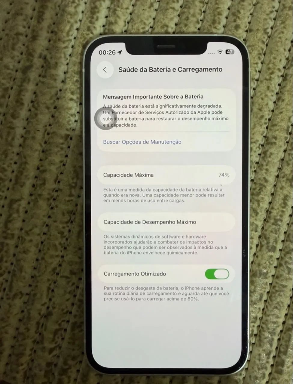 iPhone 12 branco 64gb - Foto 2