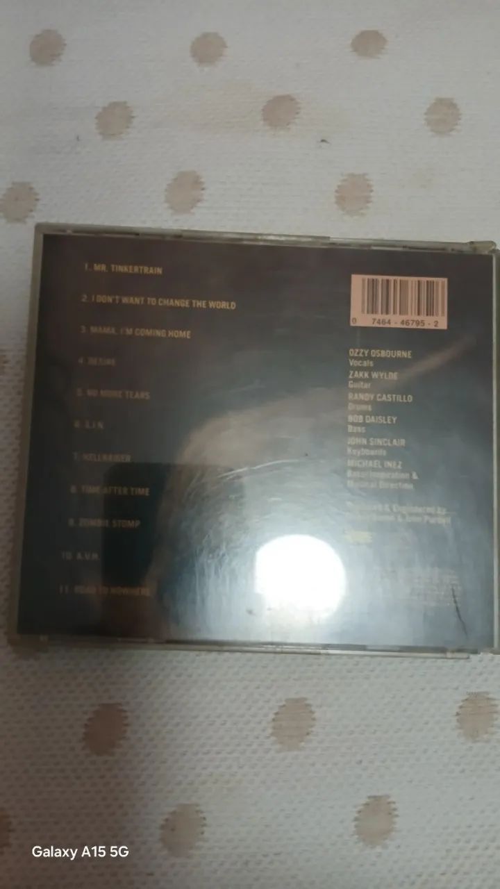 Cd Ozzy Osbourne No More Tears importado. - Foto 3
