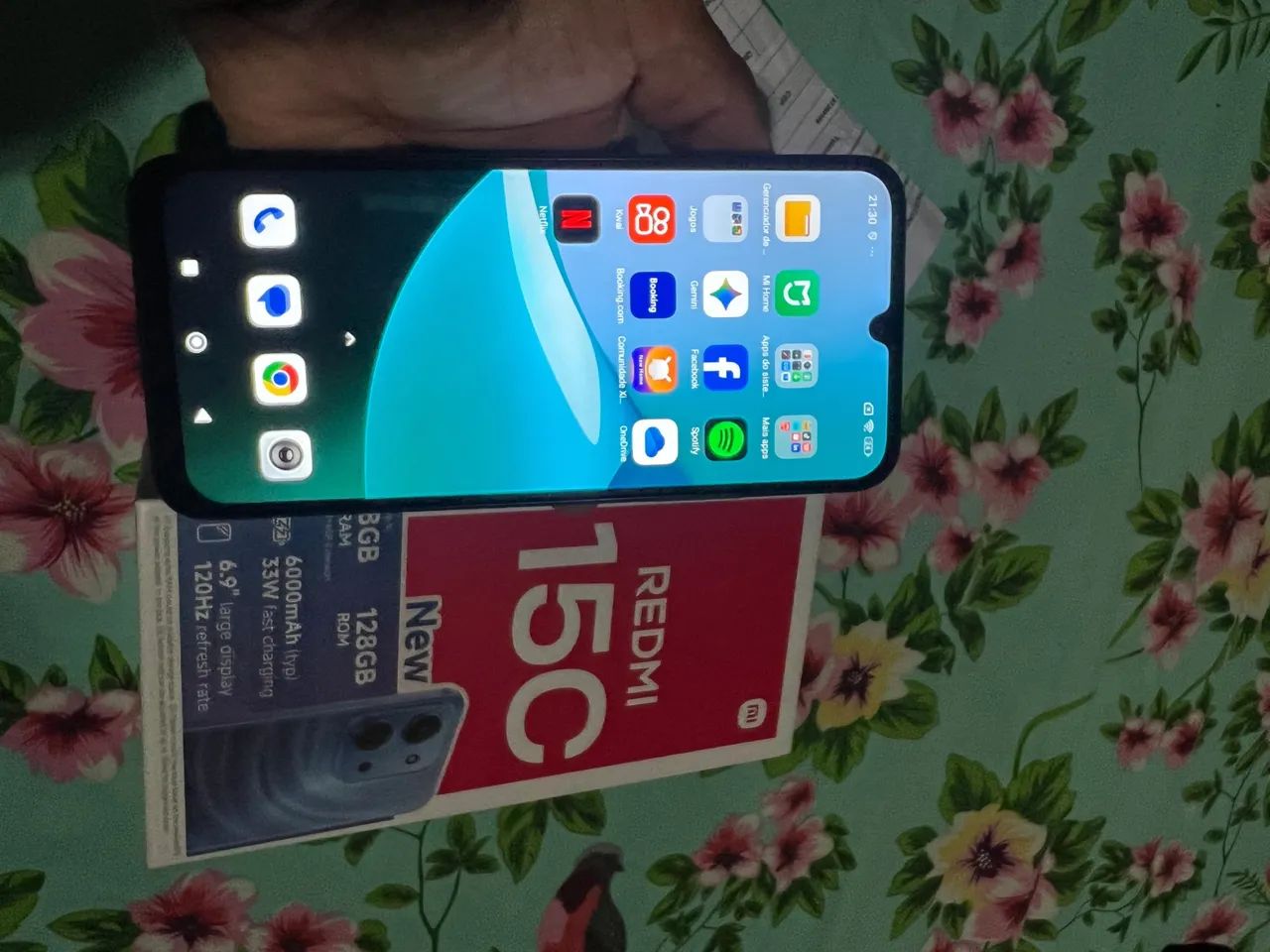 REDMI 15C NOVO PRA VENDER RÁPIDO!! - Foto 3