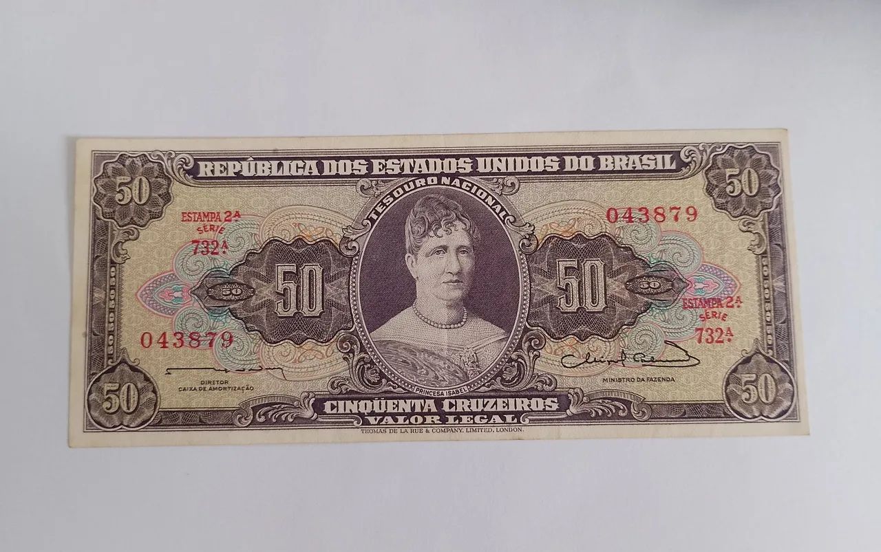Vendo cédula antiga