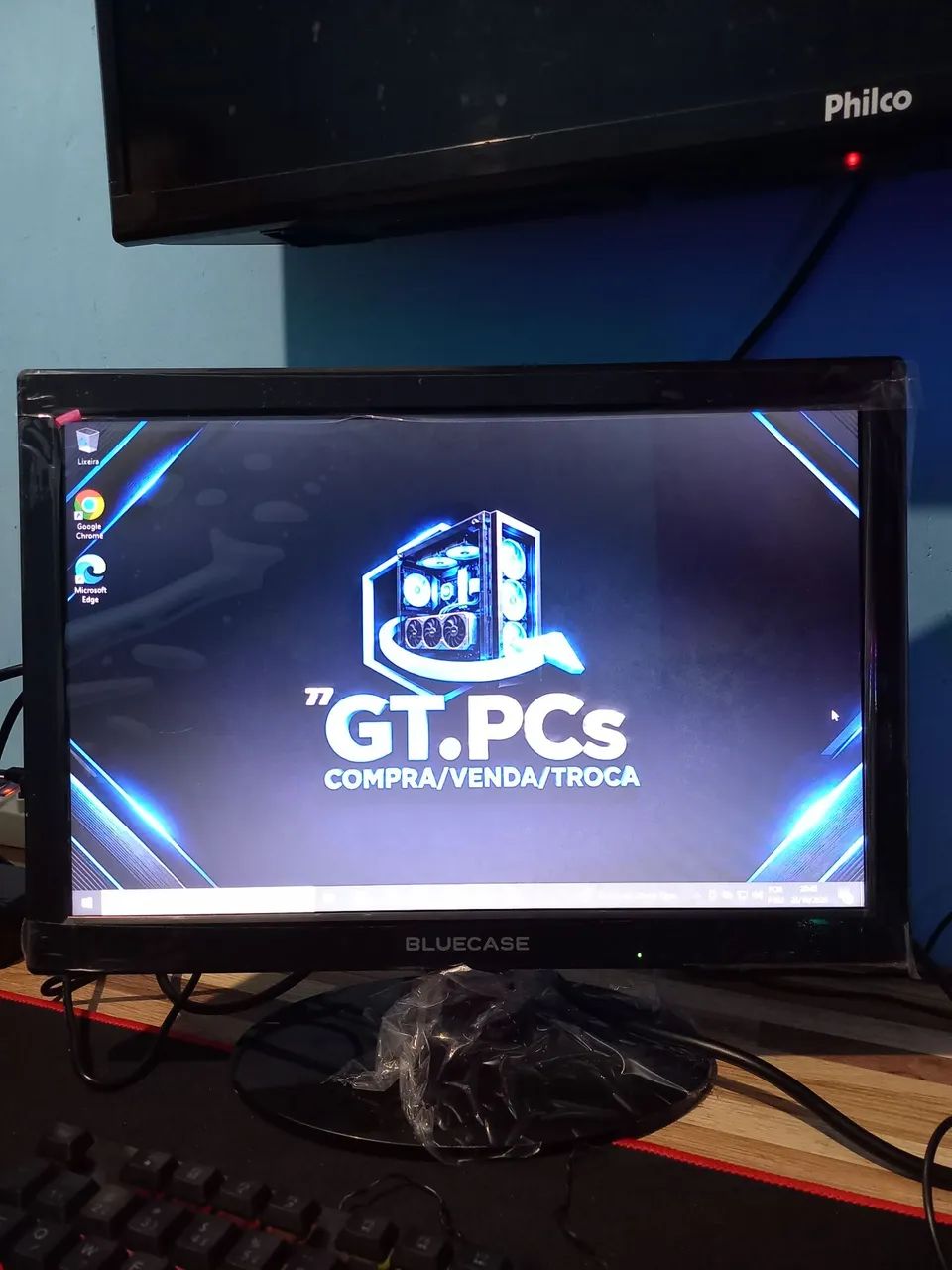 MONITOR BLUECASE 60HZ NOVO NO PLÁSTICO  - Foto 3
