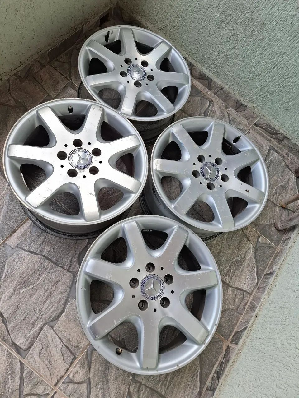 Rodas aro 16 mercedes bens - Foto 3